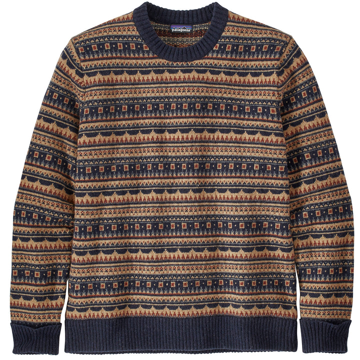 Patagonia Recycled Wool Sweater - Men's Cottage Isle Small: New Navy