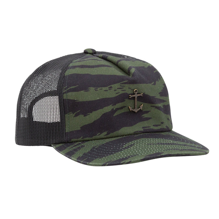 Dark Seas Bottomry Trucker Jungle Camo