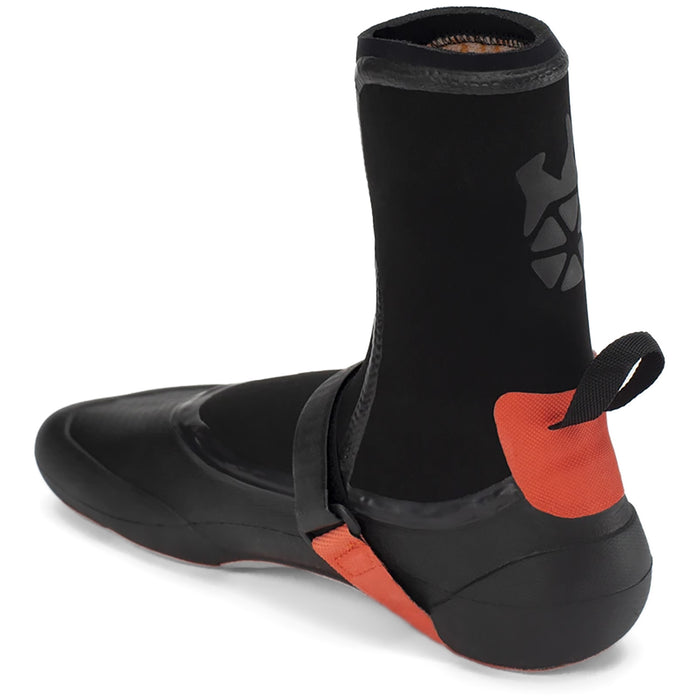 Solite 8mm Custom Fire Wetsuit Boots Red/Black