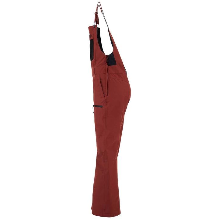 Spyder Terrain Bibs - Women's Dark Rose