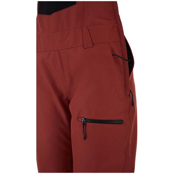 Spyder Terrain Bibs - Women's Dark Rose