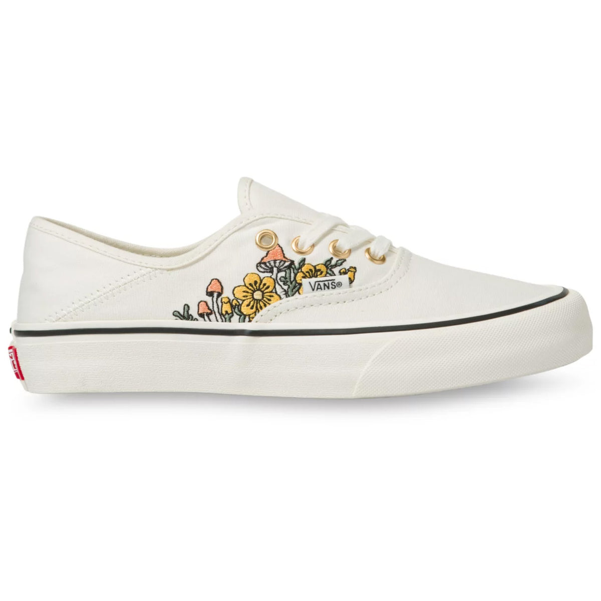 Vans Authentic SF Shoes - Women's (Trippy Floral) Marshmallow/Marshmallow