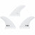 Captain Fin Wade Goodall Single Tab Tri Fin Set White