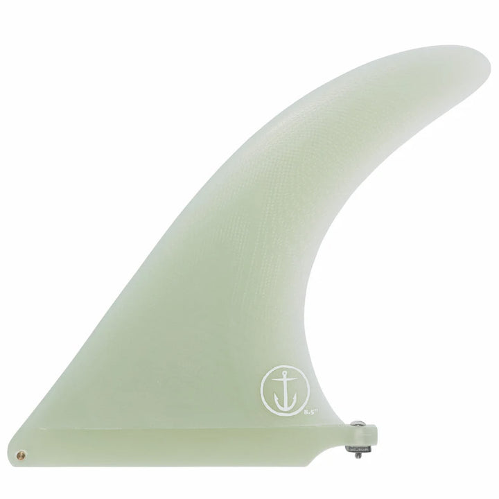 Captain Fin CF Raked Longboard Fin Clear
