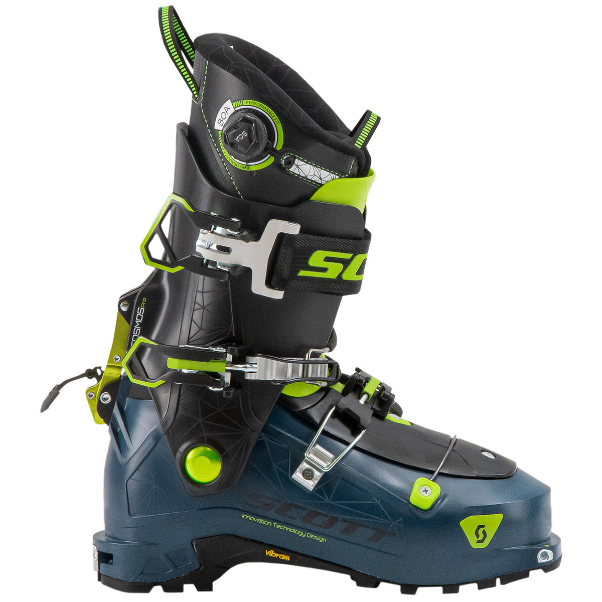 Scott Cosmos Pro Alpine Touring Ski Boots 2023 Blue/Black