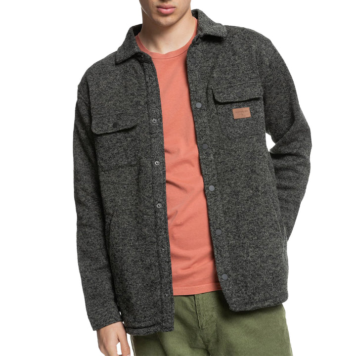 Quiksilver Keller Shirt - Men's Dark Heather Grey