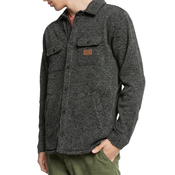 Quiksilver Keller Shirt - Men's Dark Heather Grey