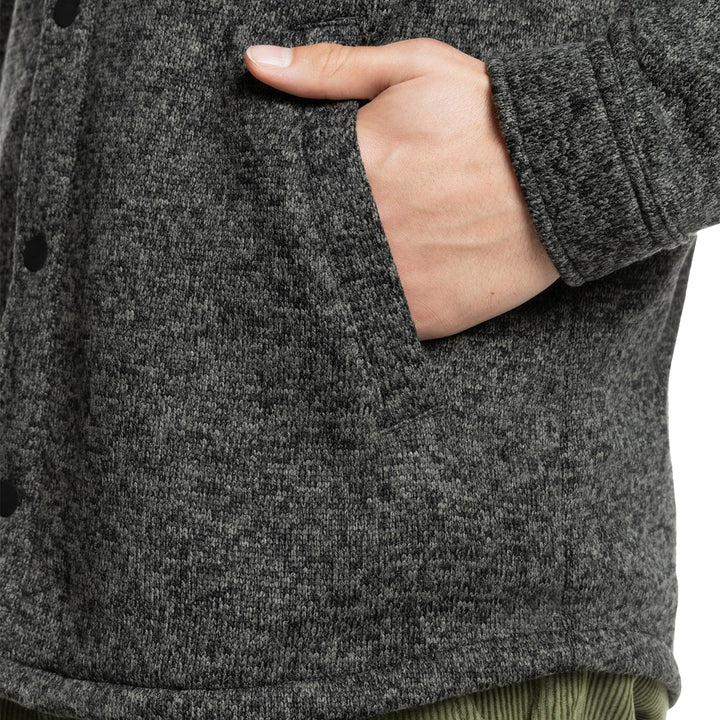 Quiksilver Keller Shirt - Men's Dark Heather Grey