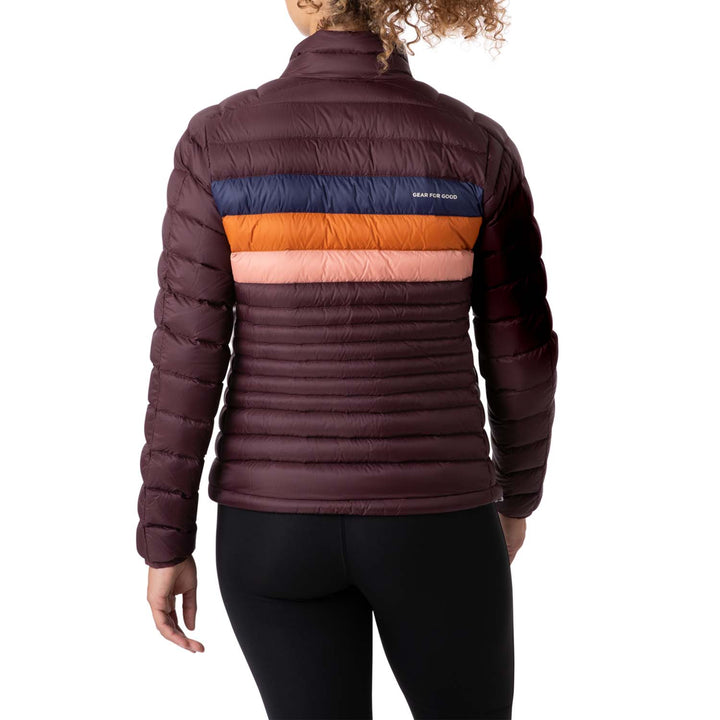 Cotopaxi Fuego Down Jacket - Women's Black Iris Stripes