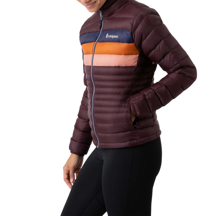 Cotopaxi Fuego Down Jacket - Women's Black Iris Stripes