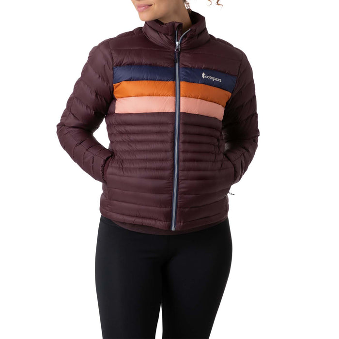 Cotopaxi Fuego Down Jacket - Women's Black Iris Stripes