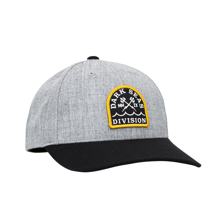 Dark Seas Melbourne Hat Heather Grey