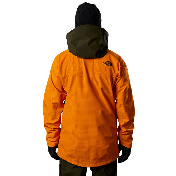 The North Face Brigandine FUTURELIGHT™ Jacket - Men's Vivid Orange/Rosin Green