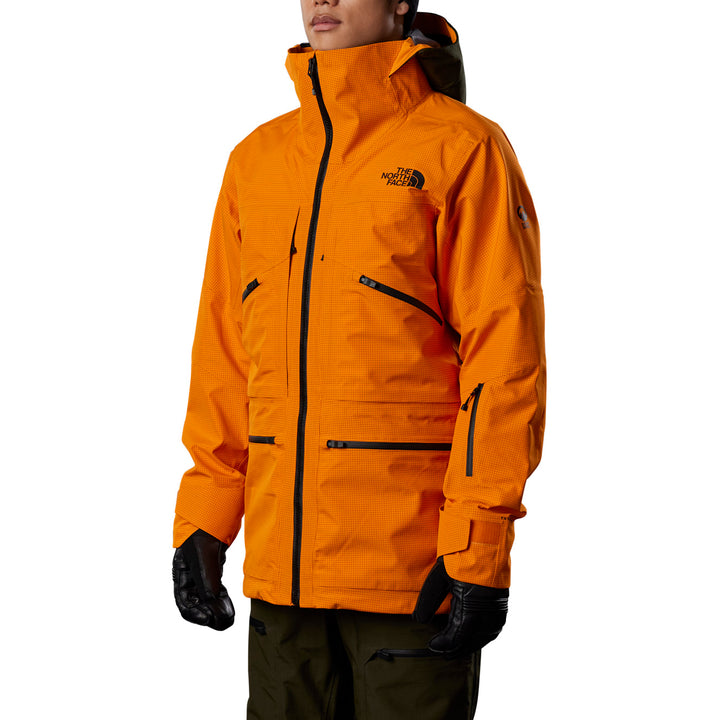 The North Face Brigandine FUTURELIGHT™ Jacket - Men's Vivid Orange/Rosin Green