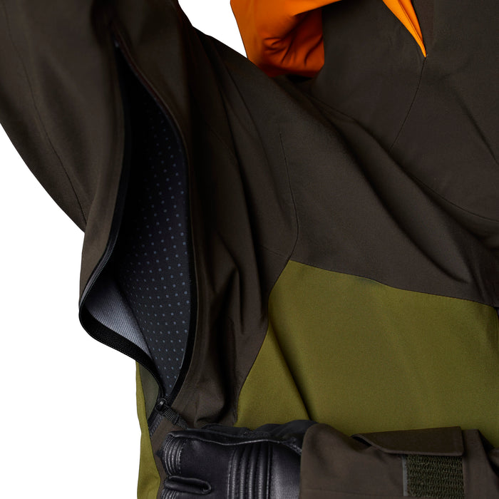 The North Face A-CAD FUTURELIGHT™ Jacket - Men's Rosin Green/Rocko Green/Vivid Orange