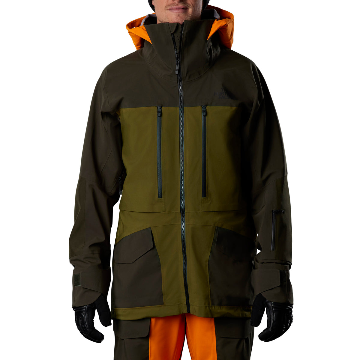 The North Face A-CAD FUTURELIGHT™ Jacket - Men's Rosin Green/Rocko Green/Vivid Orange
