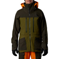 The North Face A-CAD FUTURELIGHT™ Jacket - Men's Rosin Green/Rocko Green/Vivid Orange::Rosin Green/Rocko Green/Vivid Orange