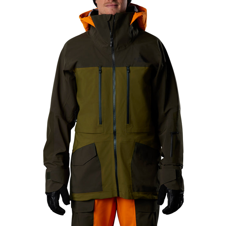 The North Face A-CAD FUTURELIGHT™ Jacket - Men's Rosin Green/Rocko Green/Vivid Orange