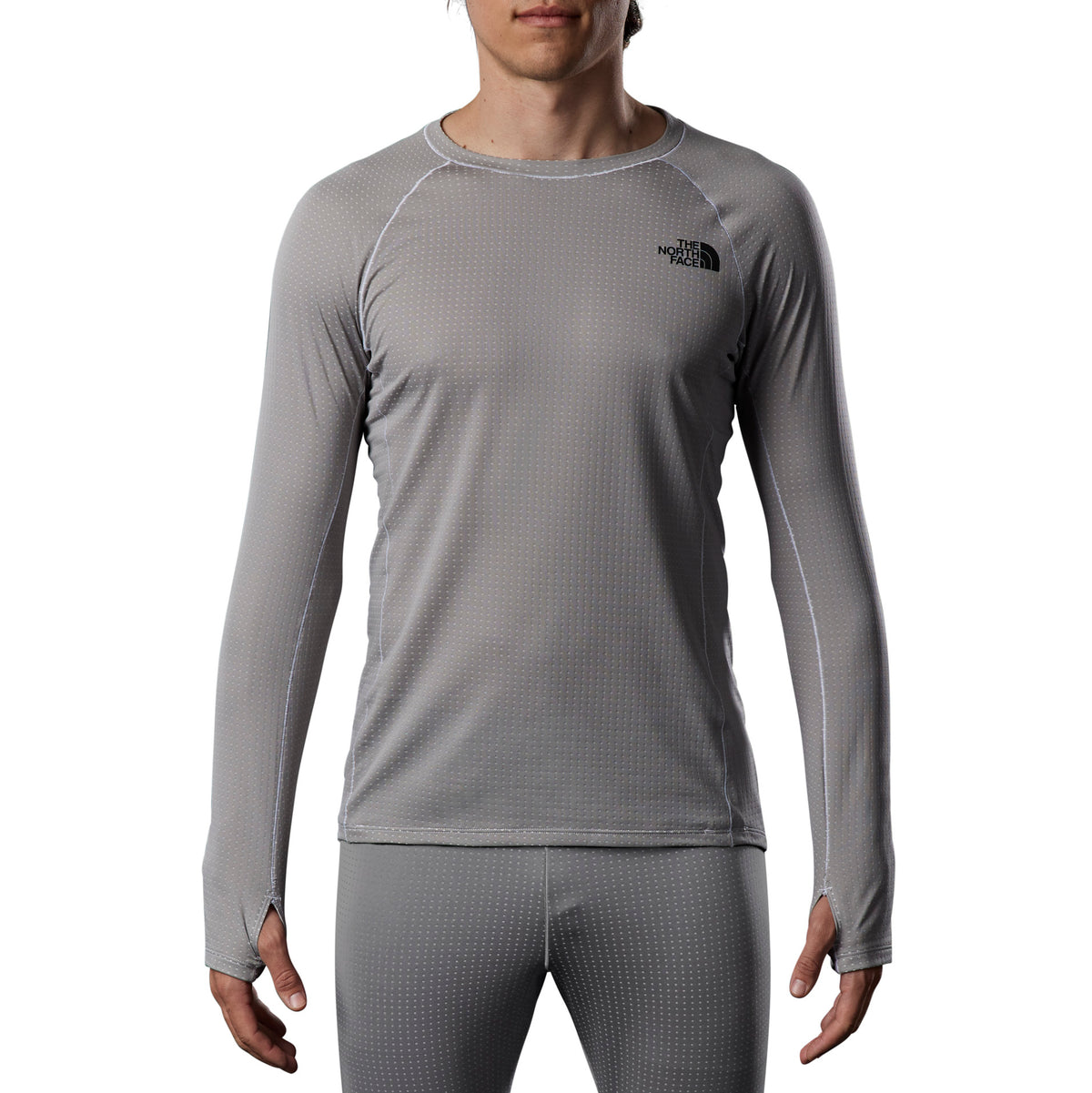 The North Face Summit DotKnit Crew - Men's Meld Grey