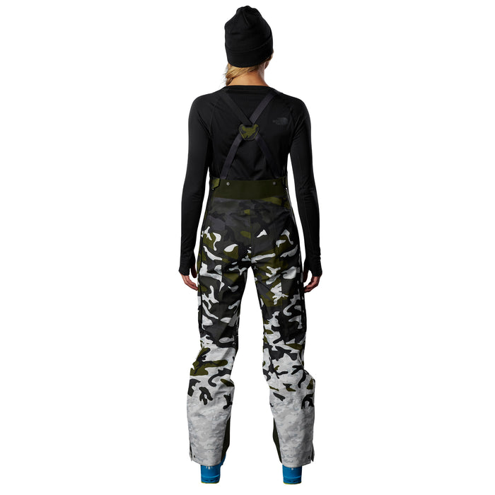The North Face A-CAD FUTURELIGHT™ Bibs - Women's TNF White Multi Camo Bottom Print