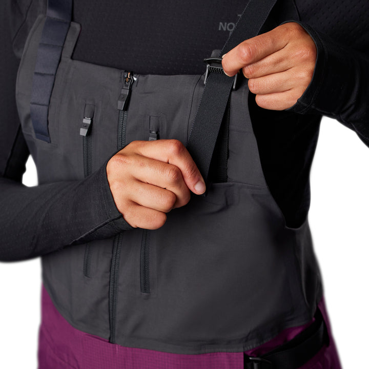 The North Face Brigandine FUTURELIGHT™ Bibs - Women's Pamplona Purple/TNF Black