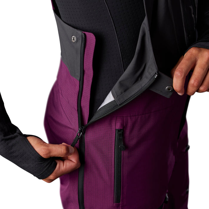 The North Face Brigandine FUTURELIGHT™ Bibs - Women's Pamplona Purple/TNF Black