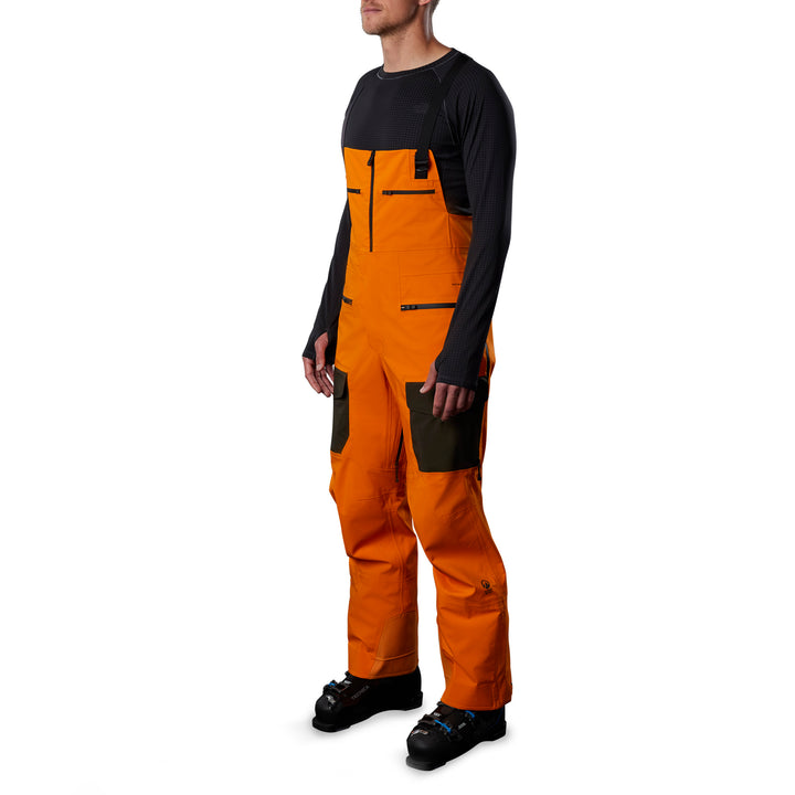 The North Face A-CAD FUTURELIGHT™ Bibs - Men's Vivid Orange/Rosin Green