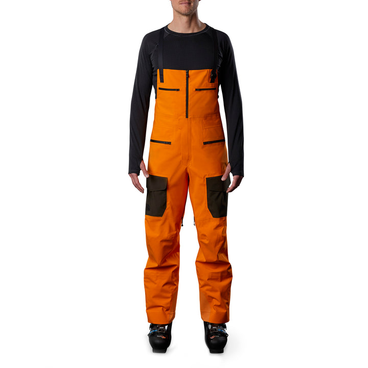 The North Face A-CAD FUTURELIGHT™ Bibs - Men's Vivid Orange/Rosin Green