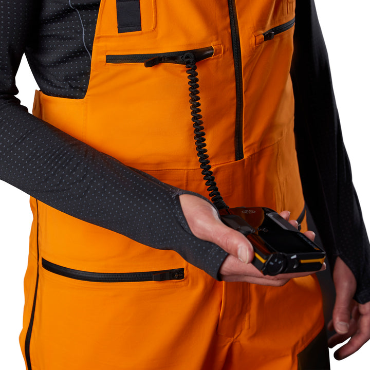 The North Face A-CAD FUTURELIGHT™ Bibs - Men's Vivid Orange/Rosin Green