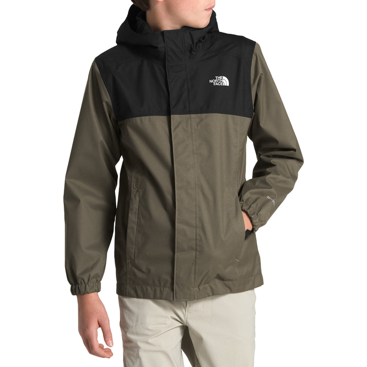 The North Face Resolve Reflective Jacket - Boys' New Taupe Green