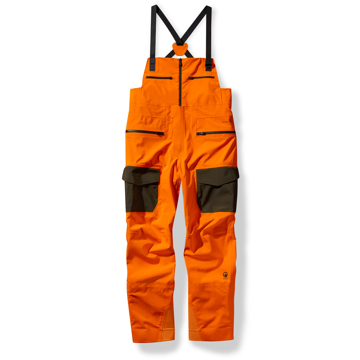 The North Face A-CAD FUTURELIGHT™ Bibs - Men's Vivid Orange/Rosin Green
