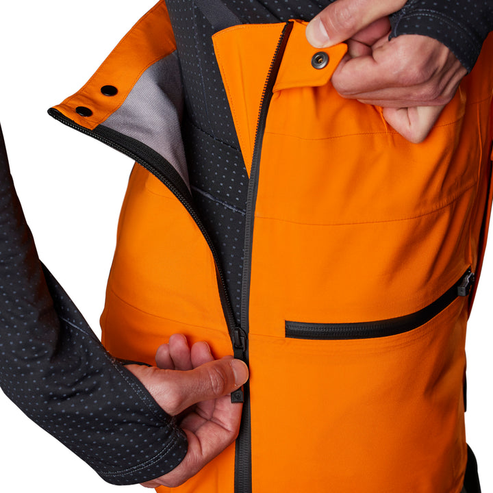 The North Face A-CAD FUTURELIGHT™ Bibs - Men's Vivid Orange/Rosin Green