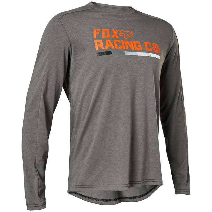 Fox Ranger DR Race Co LS Jersey Dark Grey