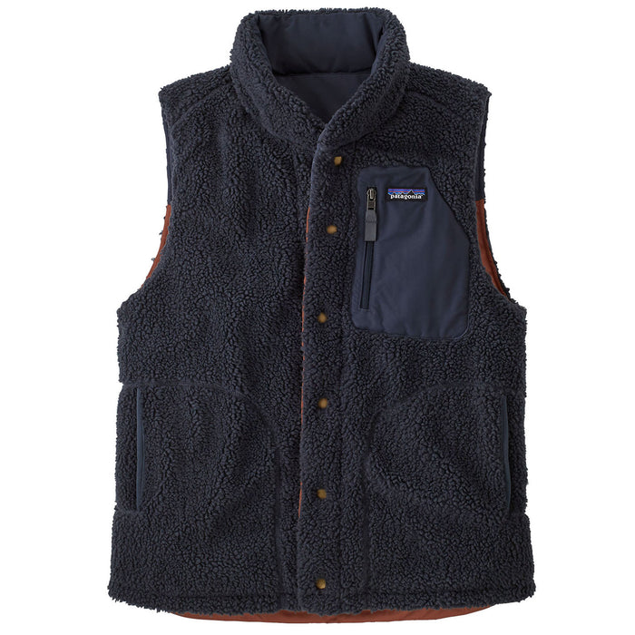 Patagonia Reversible Bivy Down Vest - Men's Fox Red