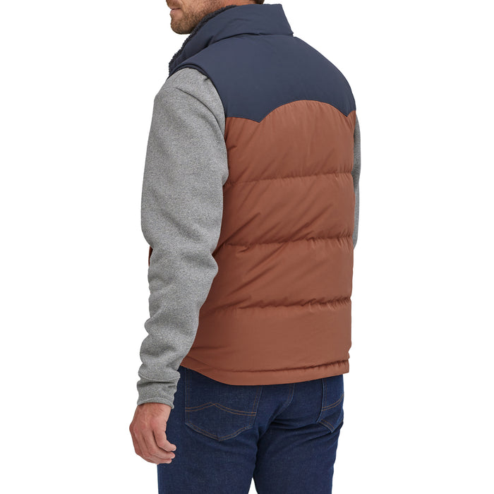 Patagonia Reversible Bivy Down Vest - Men's Fox Red