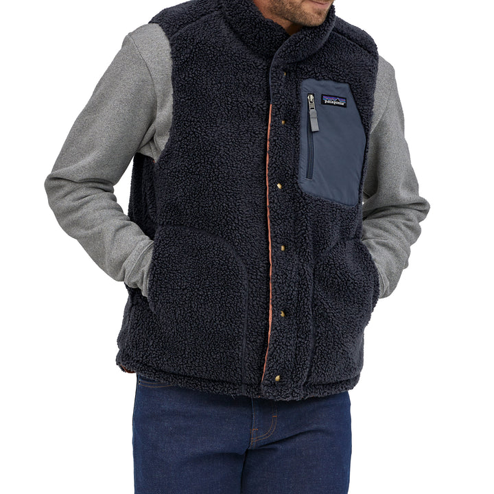 Patagonia Reversible Bivy Down Vest - Men's Fox Red