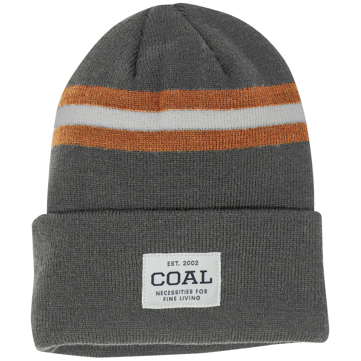 Coal The Uniform Vintage Stripe Beanie Charcoal