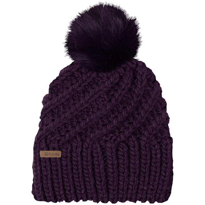 Coal The Maizy Beanie - Women's Black Cherry