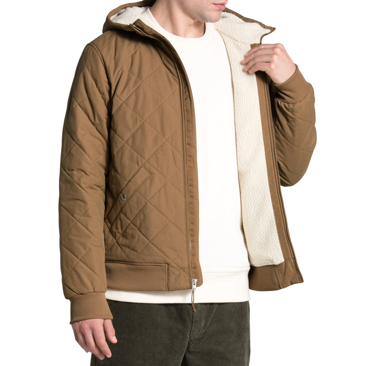 The North Face Cuchillo Insulated Full Zip Hoodie - Men's Utility Brown
