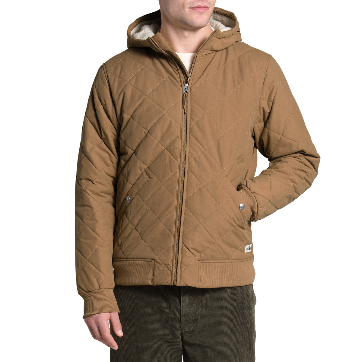 The North Face Cuchillo Insulated Full Zip Hoodie - Men's Utility Brown
