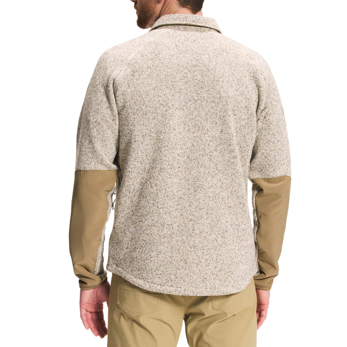 The North Face Gordon Lyon Shacket - Men's Bleached Sand Heather/Kelp Tan