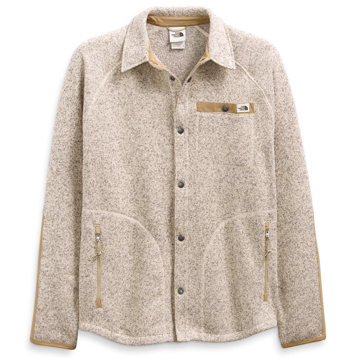 The North Face Gordon Lyon Shacket - Men's Bleached Sand Heather/Kelp Tan