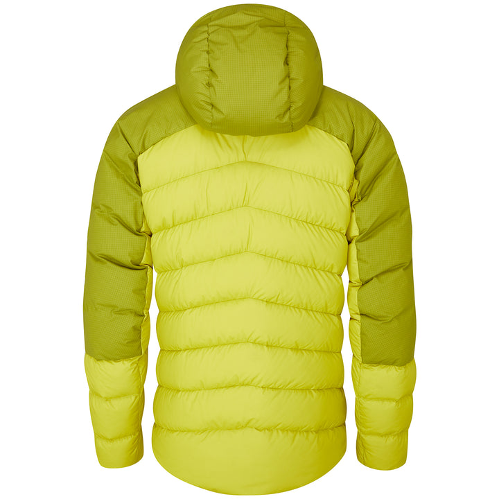 Rab® Infinity Alpine Down Jacket - Men's Aspen Green/Zest