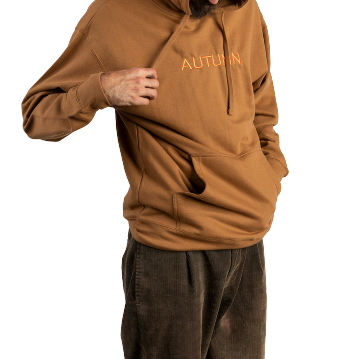 Autumn Brand Hoodie - Men's Saddle