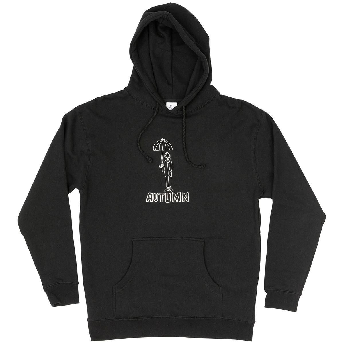Autumn Old Man Hoodie - Men's Black