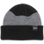 Autumn Simple Birdseye Beanie Black