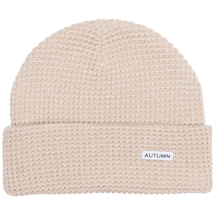 Autumn Select Waffle Beanie Natural
