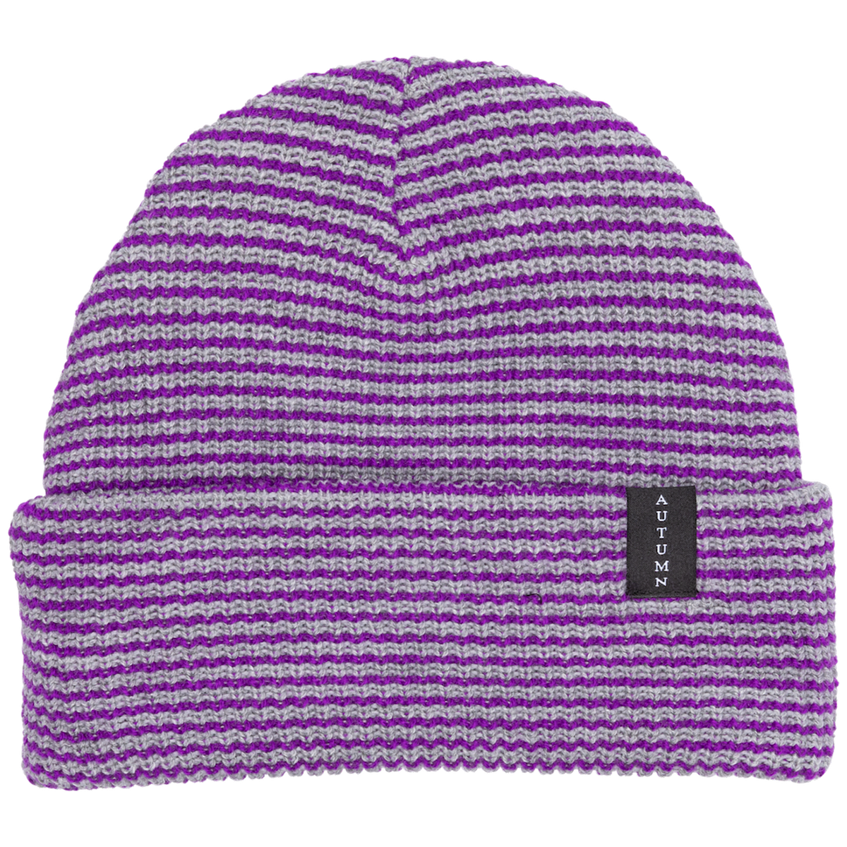 Autumn Select Stripe Beanie Grey