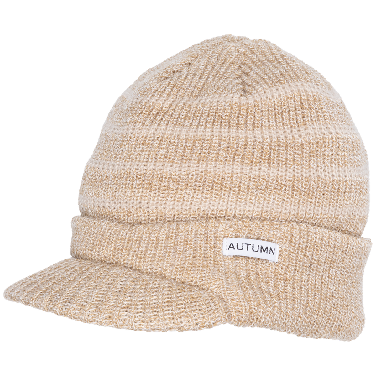 Autumn Visor Beanie Oatmeal