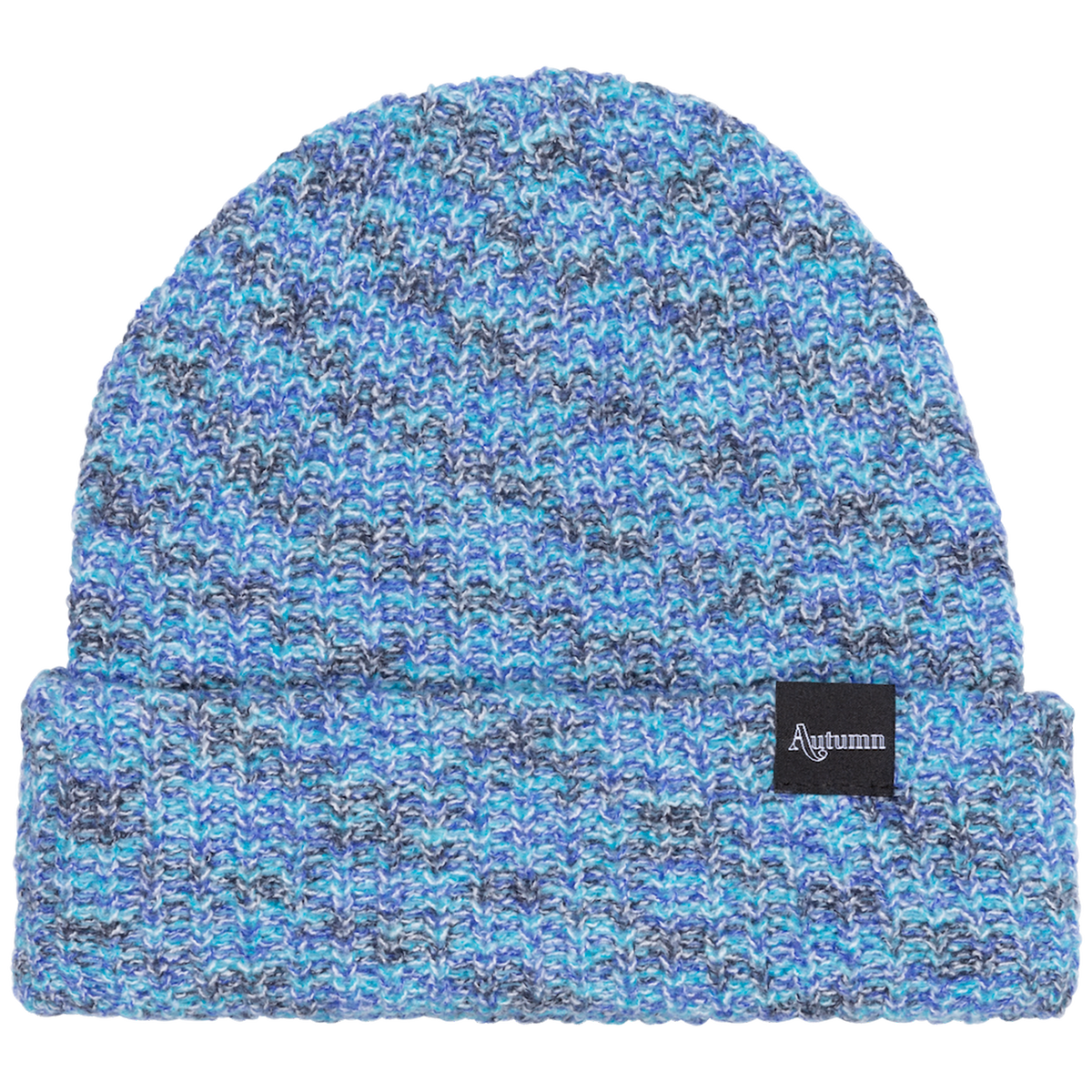 Autumn Simple Sustainable Beanie Blue Marl